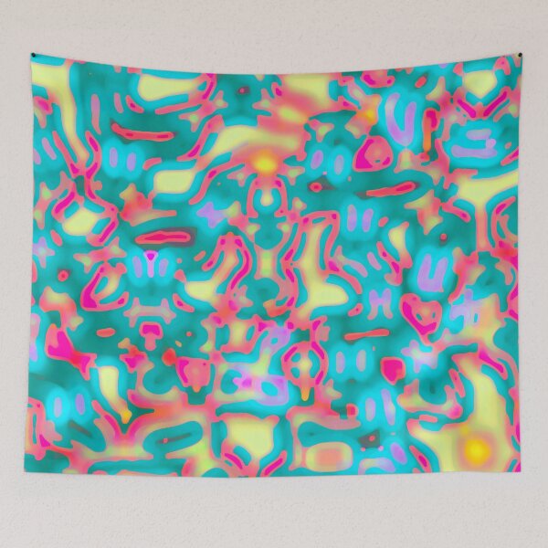 Item preview, Organic traffic festival - abstract pattern designed and sold by Xdelacra.