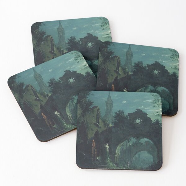 Item preview, Nocturne with architecture - Antonio Basoli  designed and sold by Vintage Designs +.