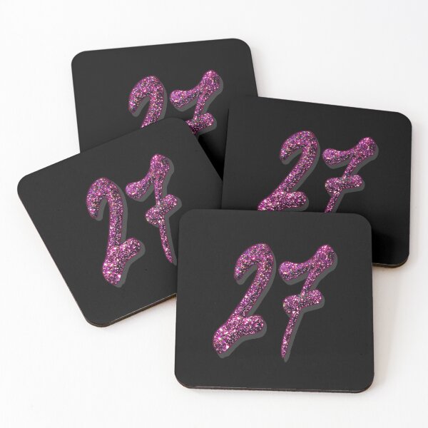 Item preview, Twenty seven 27th birthday anniversary numbers designed and sold by GlamourChick.
