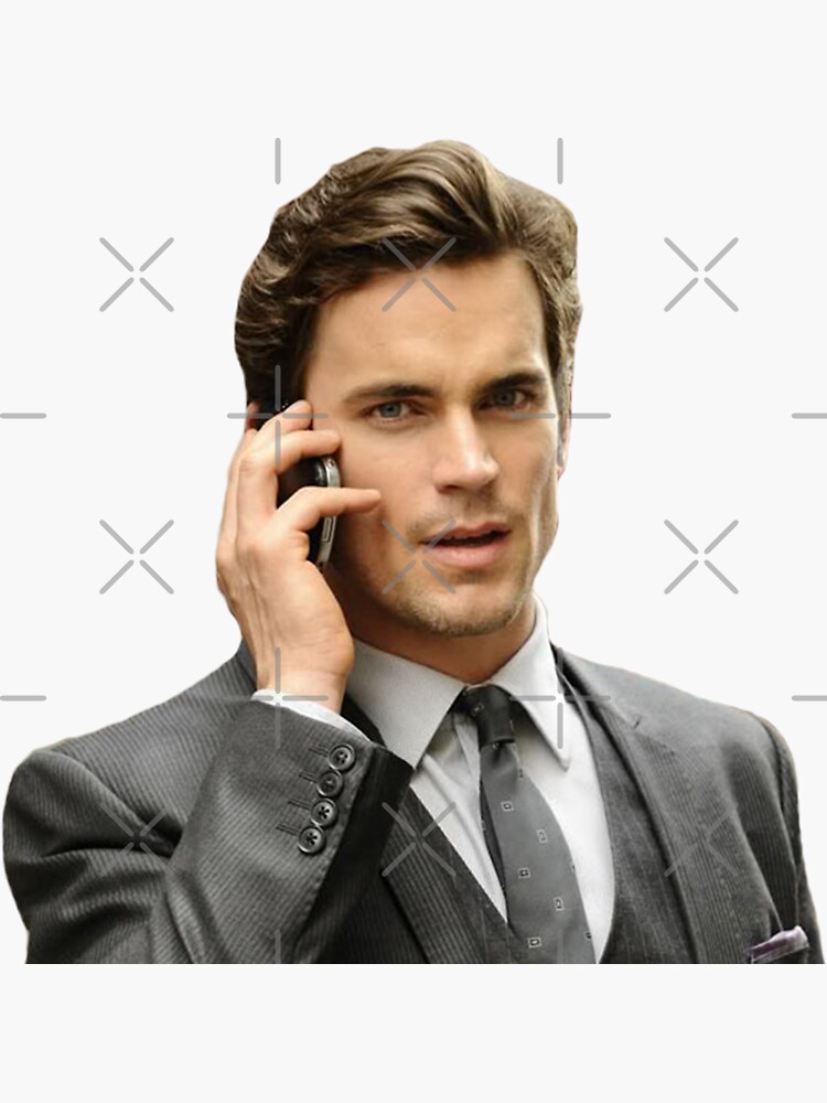 White Collar Matt Bomer as Neal Caffrey Talking on Phone 8 x 10 inch photo