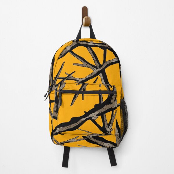 Item preview, orange hunting camouflage. sticks and forests. designed and sold by JJadx.