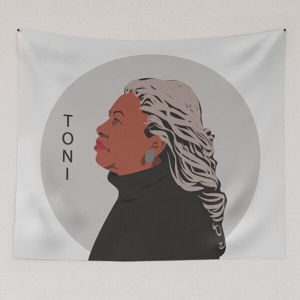 Item preview, Toni Morrison art, print, poster, Gifts for readers, writers, Nobel,  feminism, African American designed and sold by GalleryArtField.
