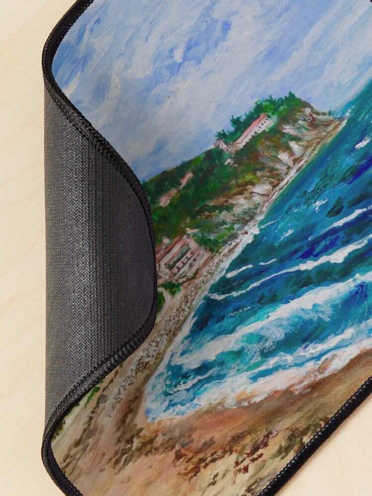 Alternate view of Burnout Beach, Palos Verdes Pennisula Mouse Pad