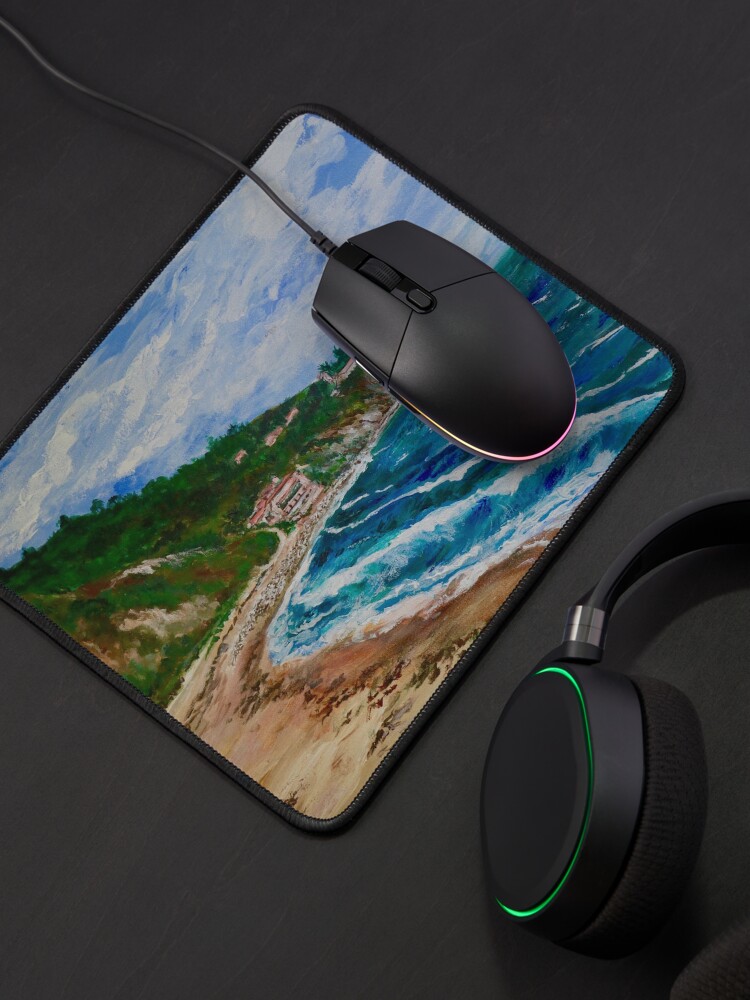 Alternate view of Burnout Beach, Palos Verdes Pennisula Mouse Pad