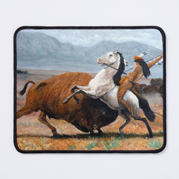 Item preview, Buffalo Hunt designed and sold by Tom Roderick.