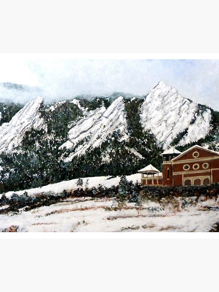 Chautauqua - Winter, Late Afternoon by donnaroderick