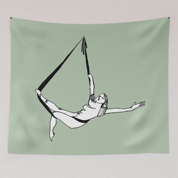 Item preview, Aerial Yoga - Green designed and sold by Arkneer.