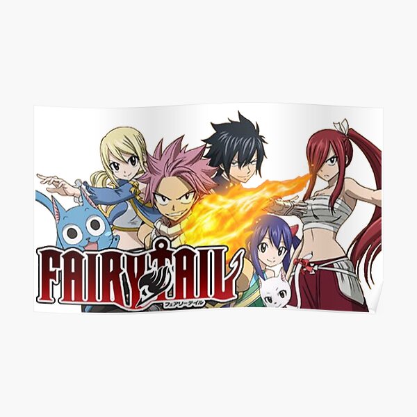 Fairy Tail Posters Redbubble
