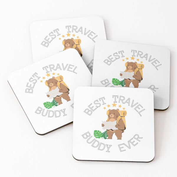 Item preview, Best Travel Buddy Ever Bear designed and sold by aubreyjacobs.