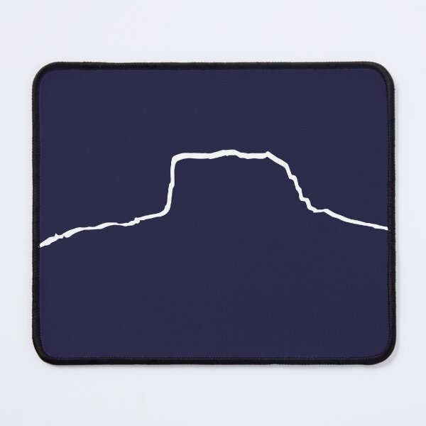 Item preview, Chief Mountain Outline - White designed and sold by RoadRashPerf.
