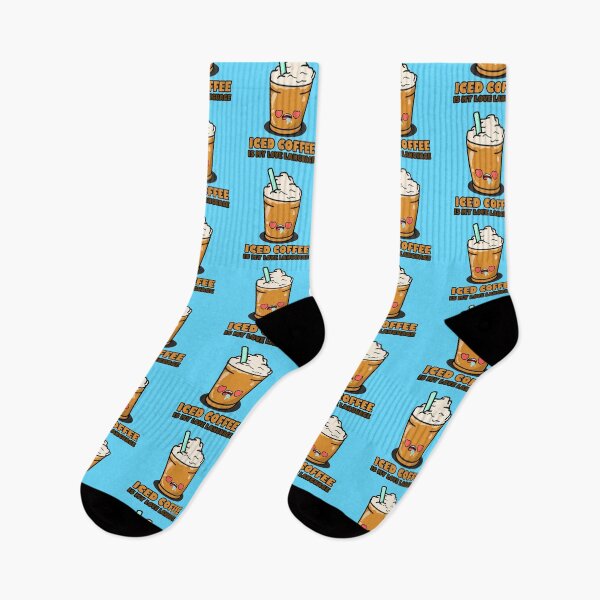 Item preview, Cute Cartoon Iced Coffee || Kawaii || Iced Coffee is My Love Language designed and sold by cookingwithten.