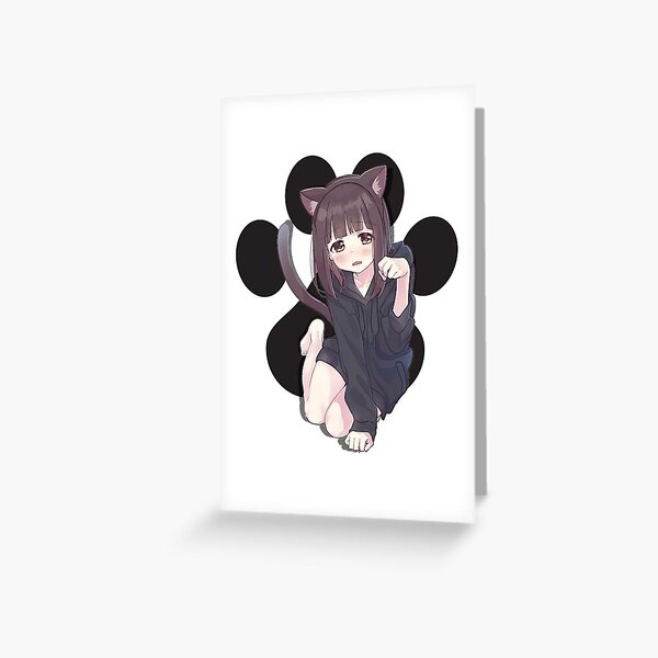 Menhera-Chan Greeting Card by dauerstandby