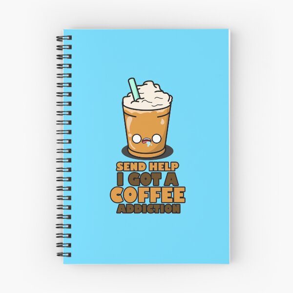 Item preview, Cute Cartoon Iced Coffee || Kawaii || Send Help I Got A Coffee Addiction designed and sold by cookingwithten.