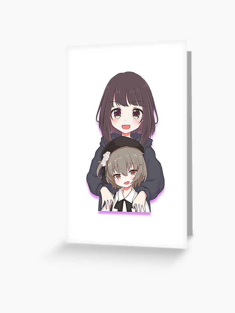 Cute girl menhera kurumi Greeting Card for Sale by Julia-Jeon