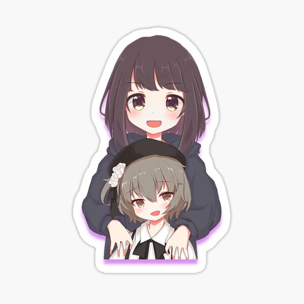 Menhera Kurumi Nanase (Menhera Shoujo Kurumi-chan) stickers only