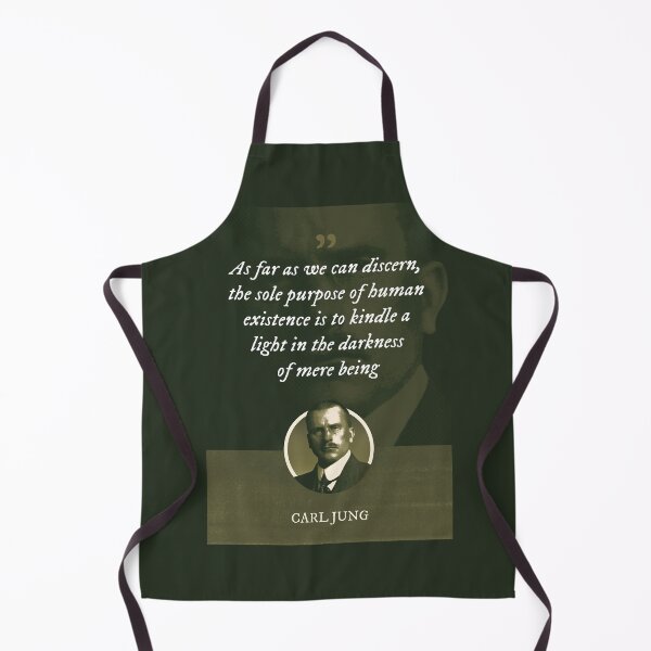 Item preview, Carl Jung - As far as we can discern, the sole purpose of human existence is to kindle a light in the darkness of mere being designed and sold by Syahrasi.