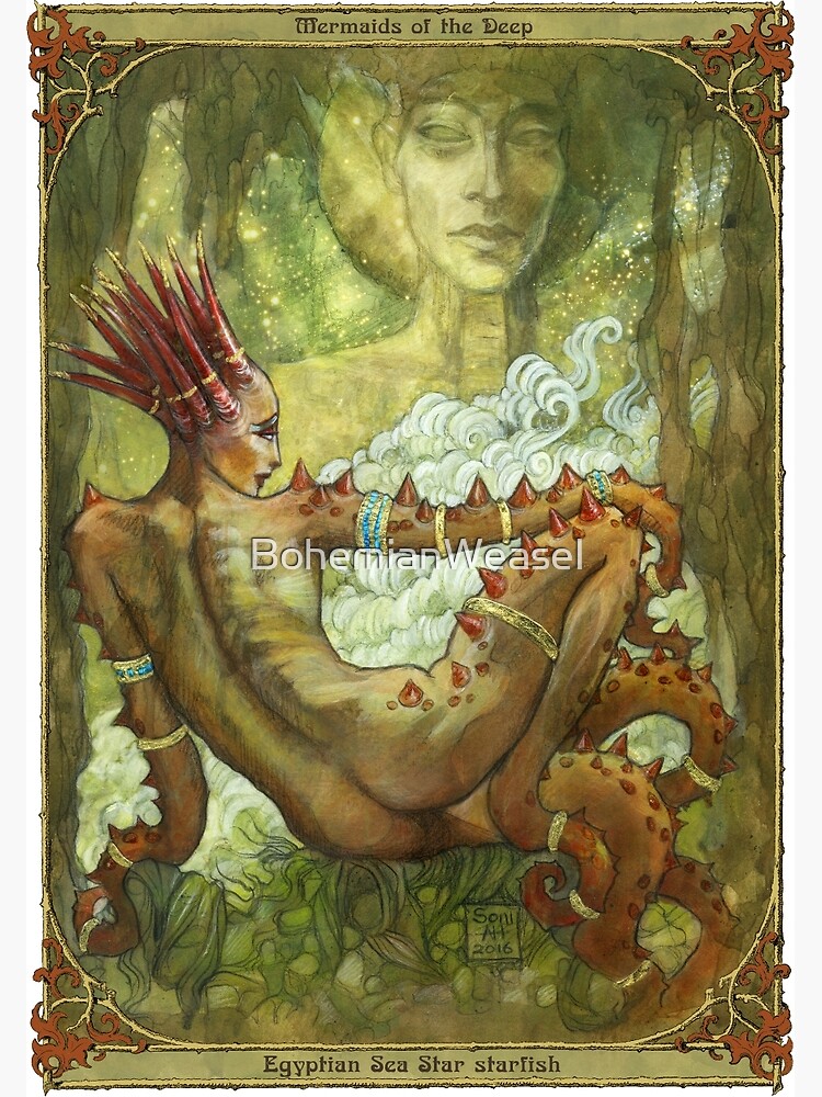 Mermaids of the Deep: Egyptian Sea Star by BohemianWeasel