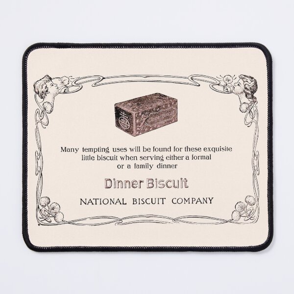 Item preview, DINNER BISCUIT - ADVERT designed and sold by ThrowbackAds.
