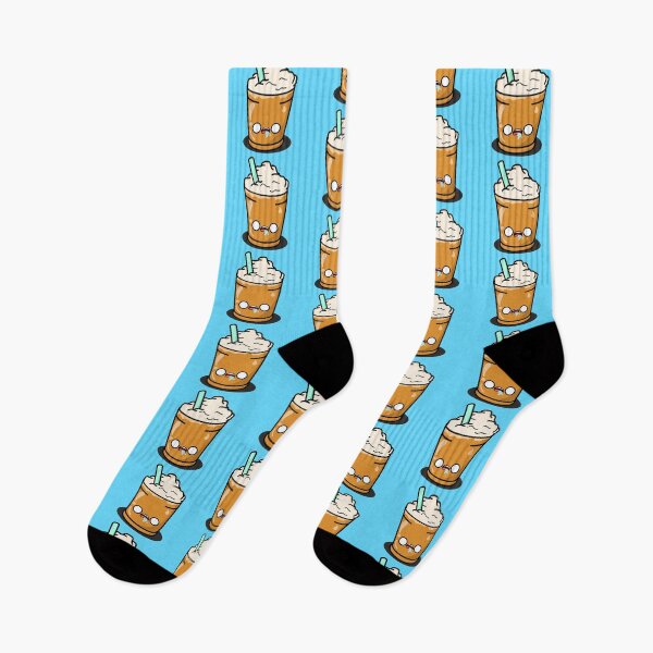 Item preview, Cute Cartoon Iced Coffee || Kawaii || Send Help I Got A Coffee Addiction designed and sold by cookingwithten.