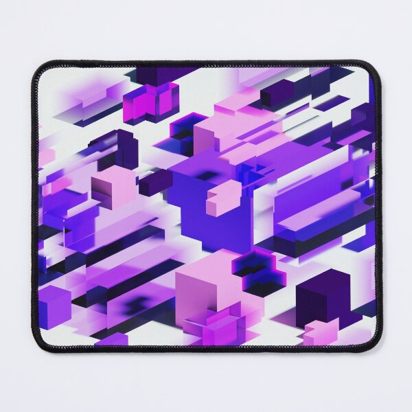 Item preview, Abstract Purple Voxels designed and sold by yamyak.