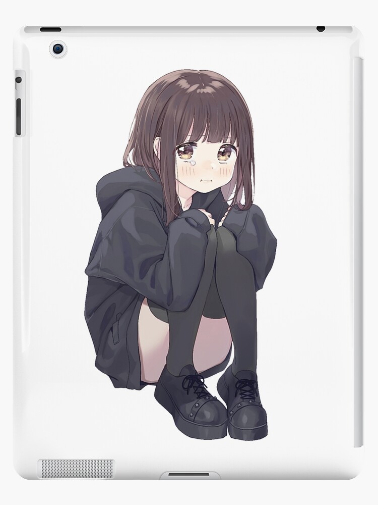 Anime Menhera chan sad why Postcard for Sale by uisch