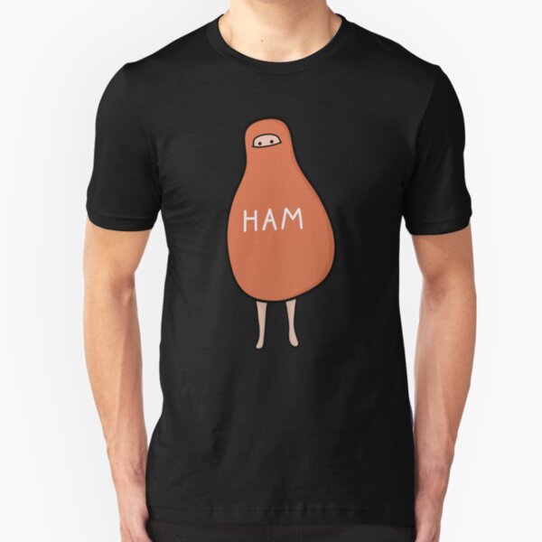 Ham : To Kill A Mockingbird Literally Scout Ham Halloween Costume Slim Fit T-Shirt