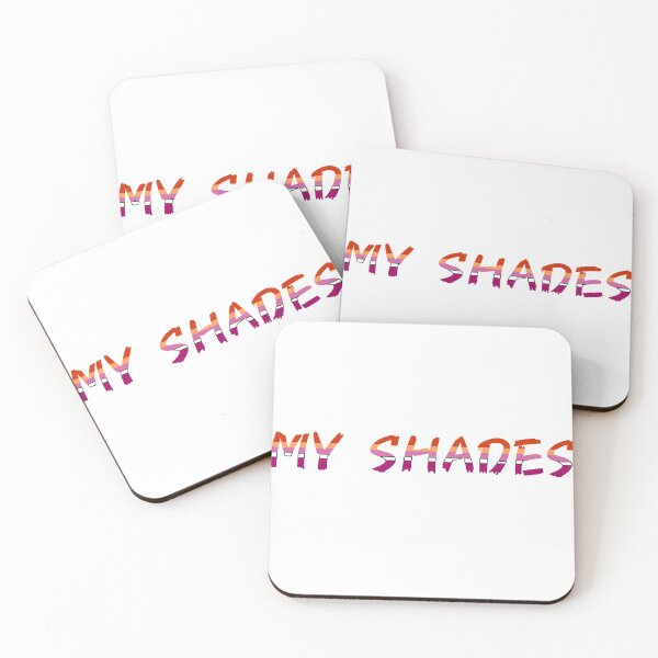 Item preview, My shades! / Lesbian pride designed and sold by Art by Trixy.