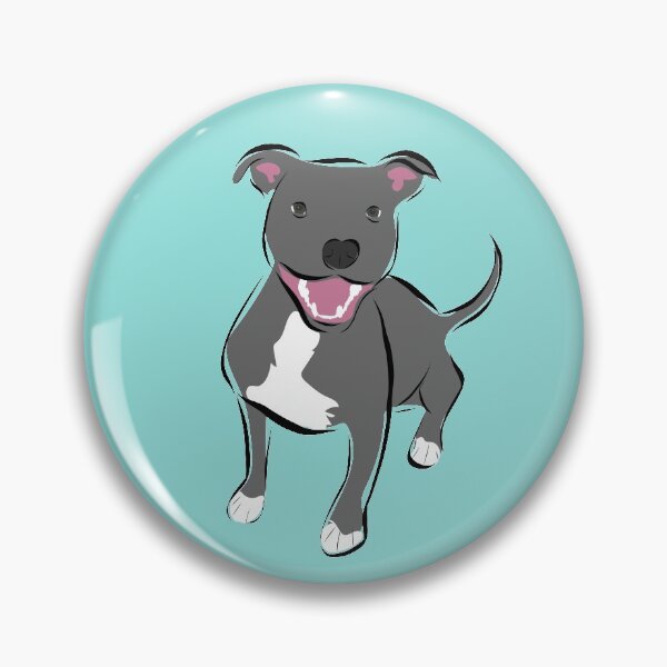 Item preview, Smiling Pitbull designed and sold by AlfredaMortimer.