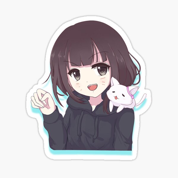 Menhera Nanase Stickers for Sale