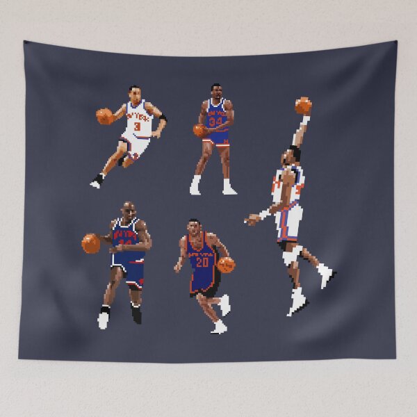 Item preview, New York 90s Legends Sticker Collection (Patrick Ewing, John Starks, Charles Oakley, Anthony Mason, Allan Houston) Qiangy designed and sold by qiangdade.