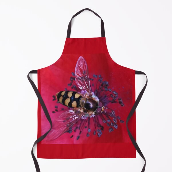 Item preview, Hoverfly on a Poppy. designed and sold by Bumpulous.