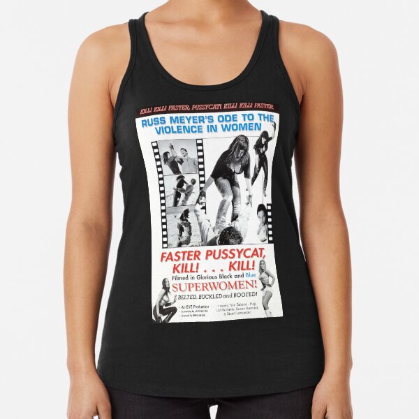 Schnellere Pussycat! Töten! Töten! klassisch Racerback Tank Top