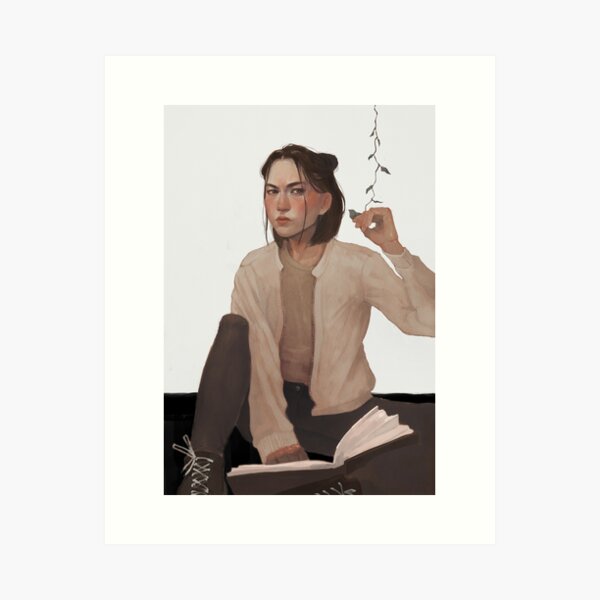 Reina Mori from the Atlas Six Art Print