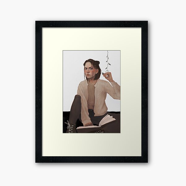 Reina Mori from the Atlas Six Framed Art Print