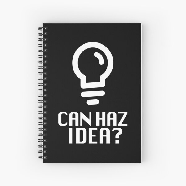 Can Haz Idea? Spiral Notebook