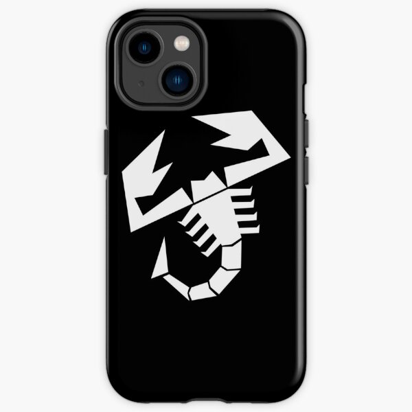 Abarth Skorpion-Logo weiß iPhone Robuste Hülle