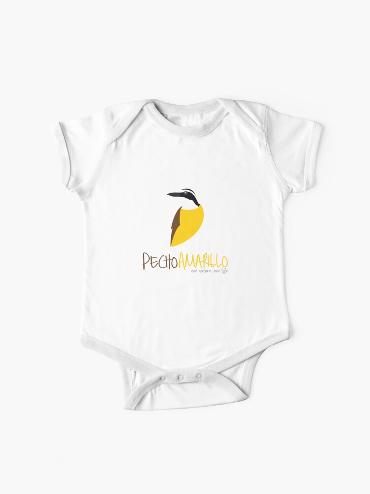 Baby One-Piece, Pecho Amarillo designed and sold by Pecho Amarillo