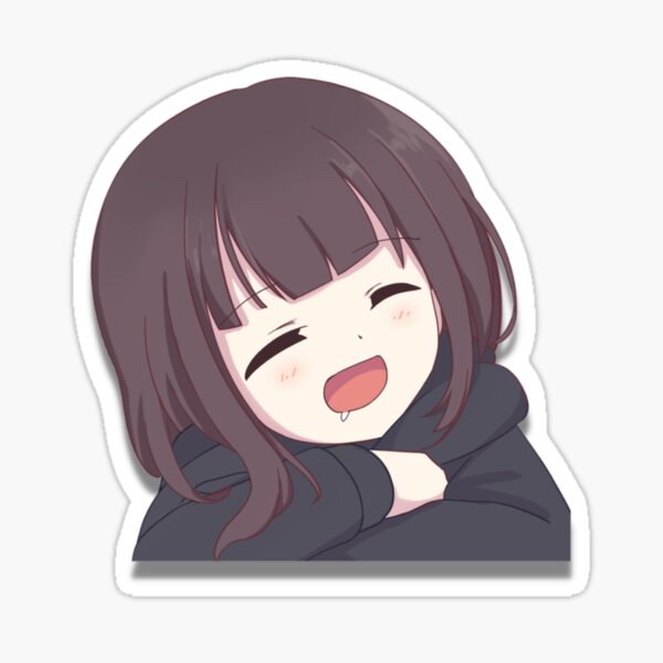 Menhera chan anime  Sticker for Sale by uisch