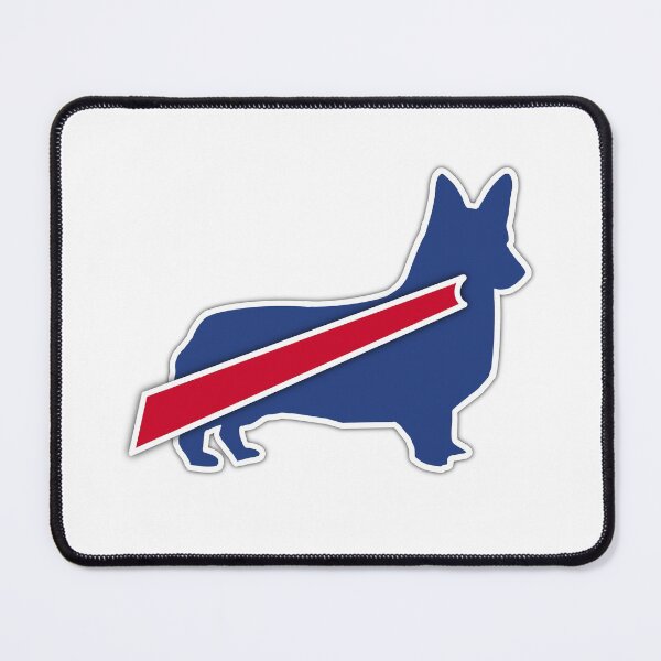 Item preview, Buffalo Bills Corgi designed and sold by samicappola.