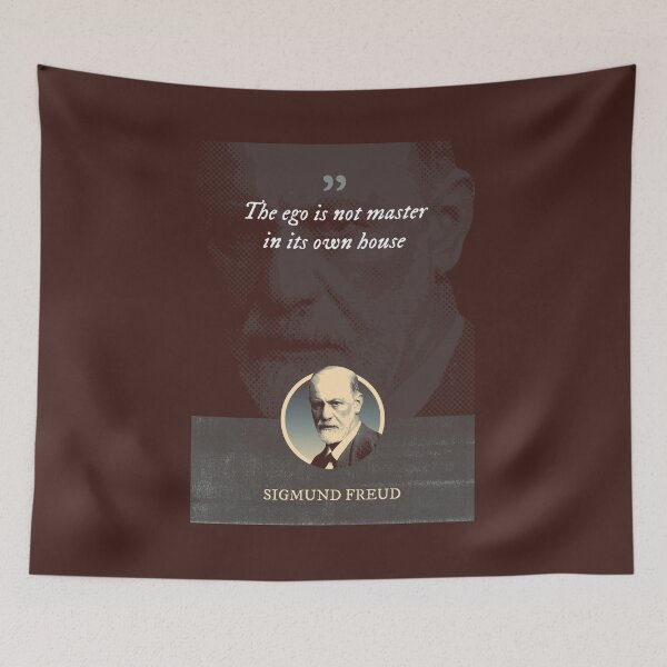 Item preview, Sigmund Freud - The ego is not master in its own house designed and sold by Syahrasi.