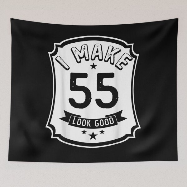 Item preview, I Make 55th Years Old Look Good 55 Birthday Gift  designed and sold by janetconnie8l.