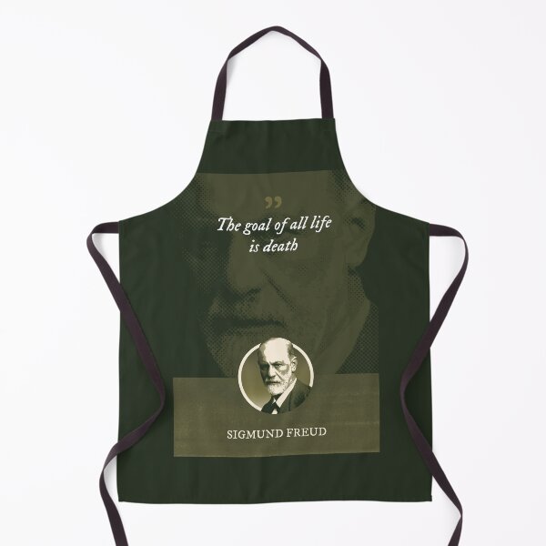 Item preview, Sigmund Freud - The goal of all life is death designed and sold by Syahrasi.