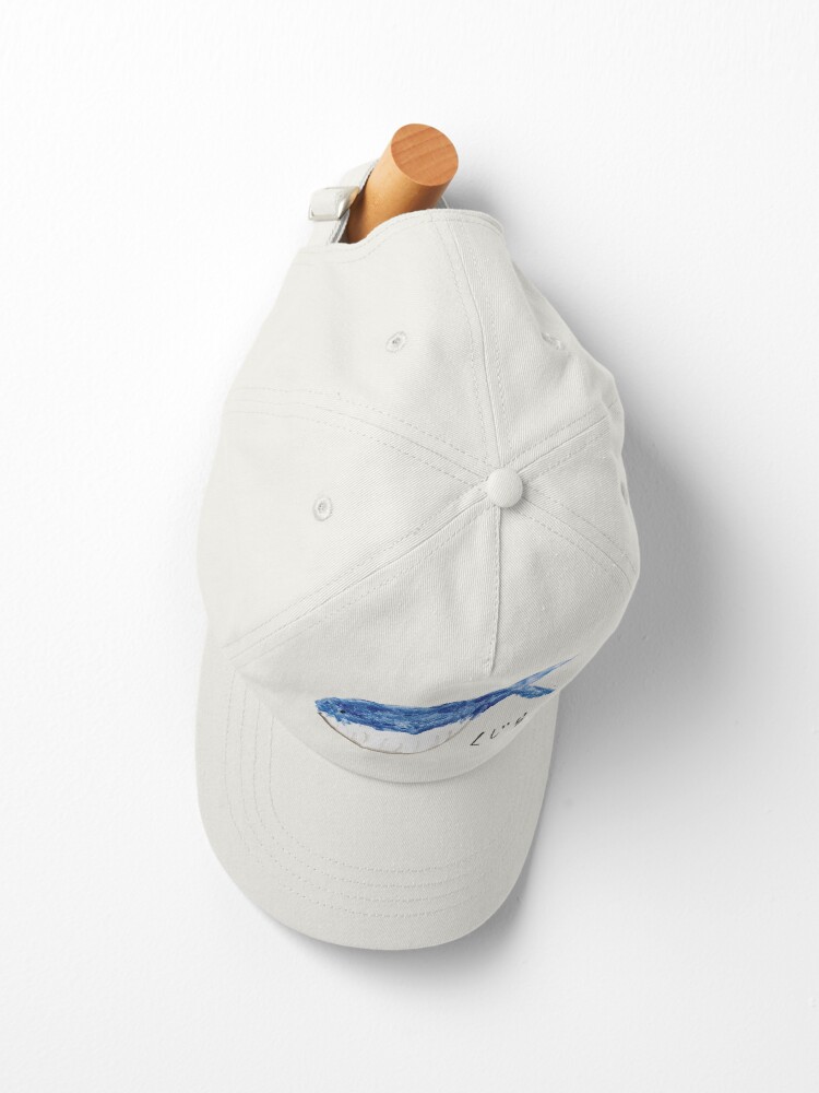Alternate view of "Kujira" Whale Watercolour Painting Cap