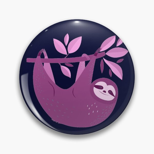 Item preview, Pink Sleepy Sloth designed and sold by madtoyman.