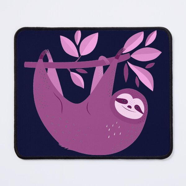 Item preview, Pink Sleepy Sloth designed and sold by madtoyman.