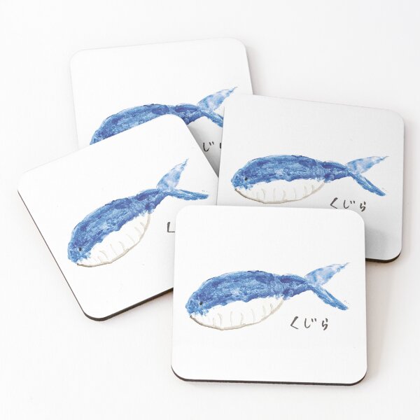 Item preview, "Kujira" Whale Watercolour Painting - くじら designed and sold by milkcomics.