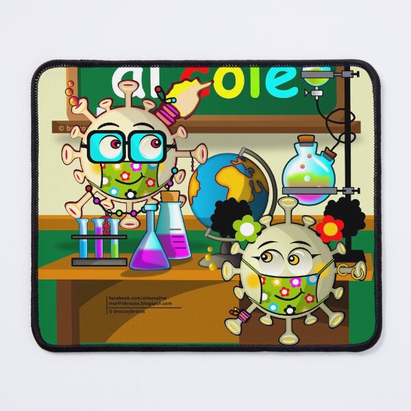 Item preview, Emma and Lola in science and natural class designed and sold by simonsitos.