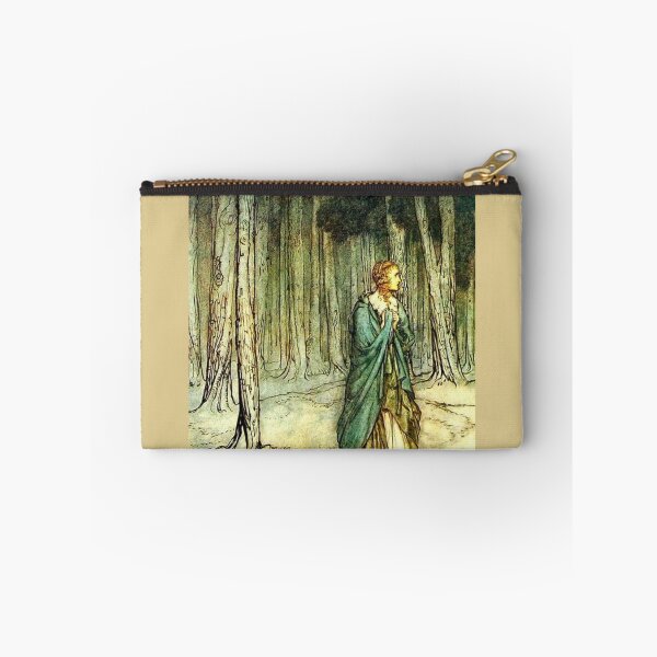 Item preview, Girl in Forest Vintage Book Illustration by Authur Rackham  designed and sold by Bellathewilde.