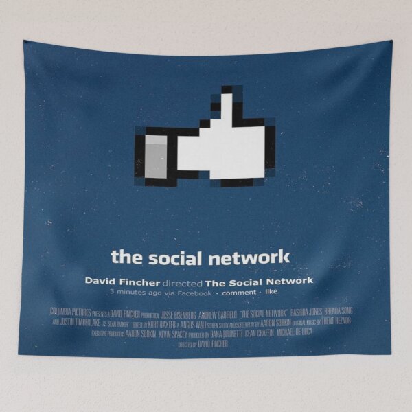 Item preview, The Social Network (2010) Movie designed and sold by LovedPosters.
