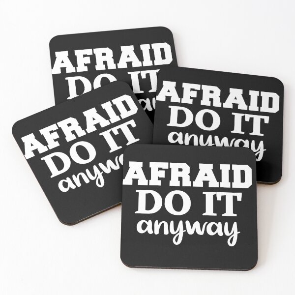 Item preview, afraid do it anyway  designed and sold by coatstar.